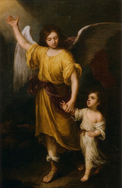 «El Angel de la Guarda» de Bartolomé Esteban Murillo