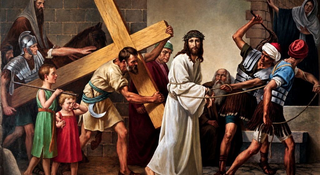 Simón de Cirene: el hombre que cargó la cruz con Jesús