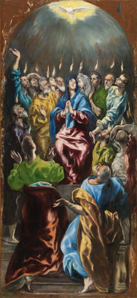 El Pentecostés del Greco